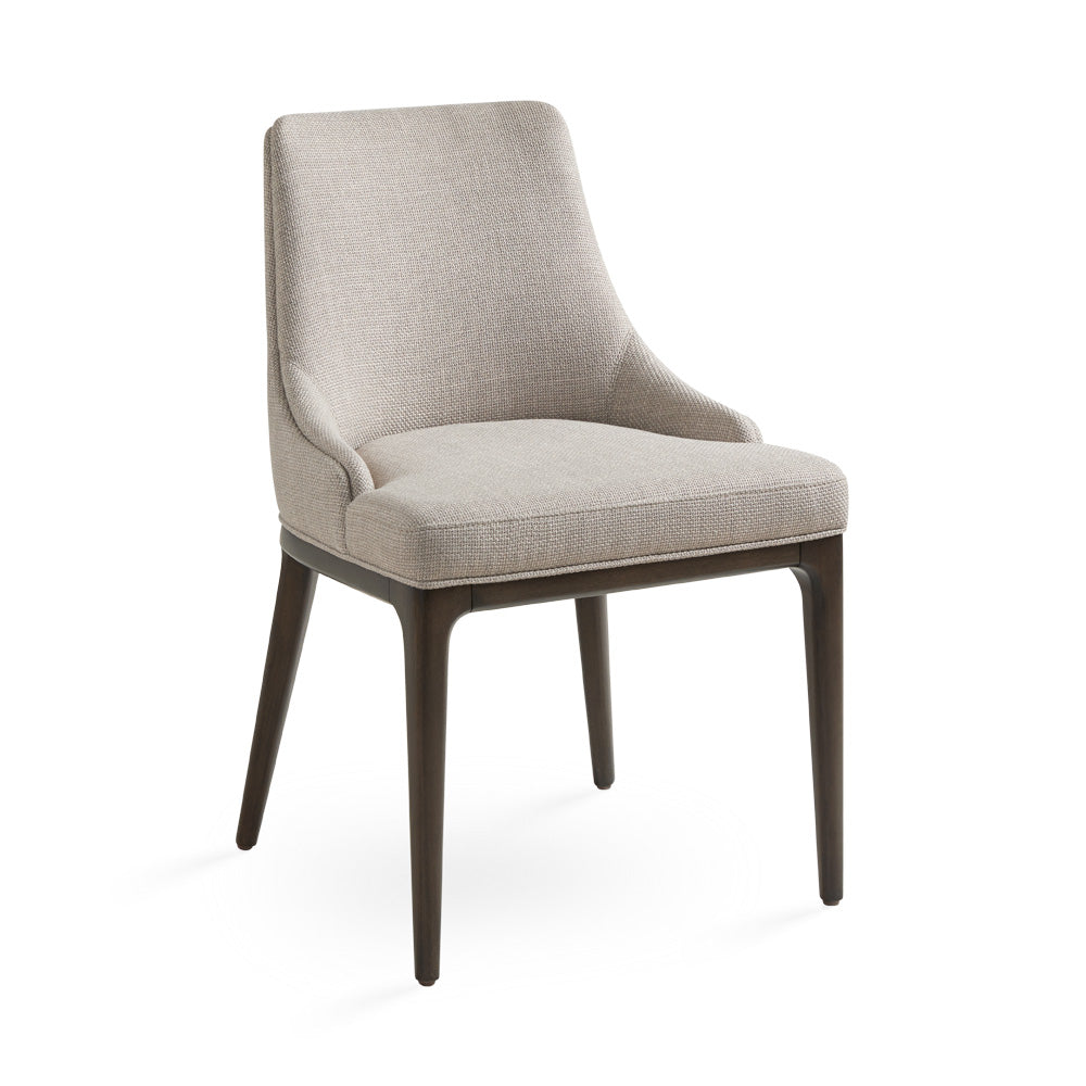 Emmett Dining Chair Grey Linen