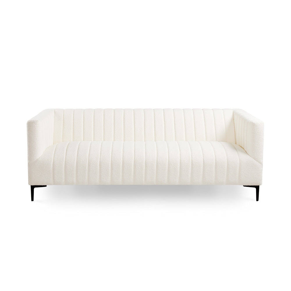 Meeko Boucle Sofa in off-white