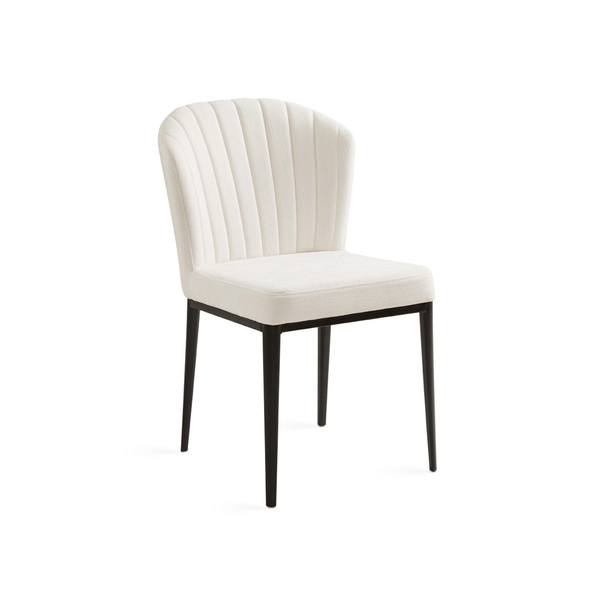 Shell Shape Dining Chair Silex Ivory