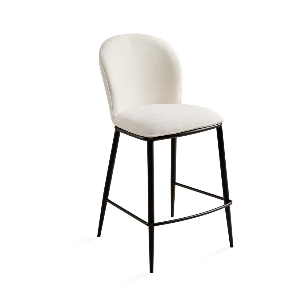 Ansley Counter Chair Ivory Silex