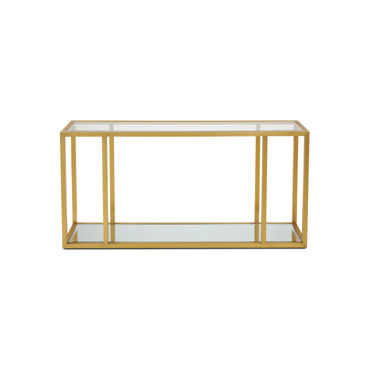 Fabian Console Table Brushed Gold