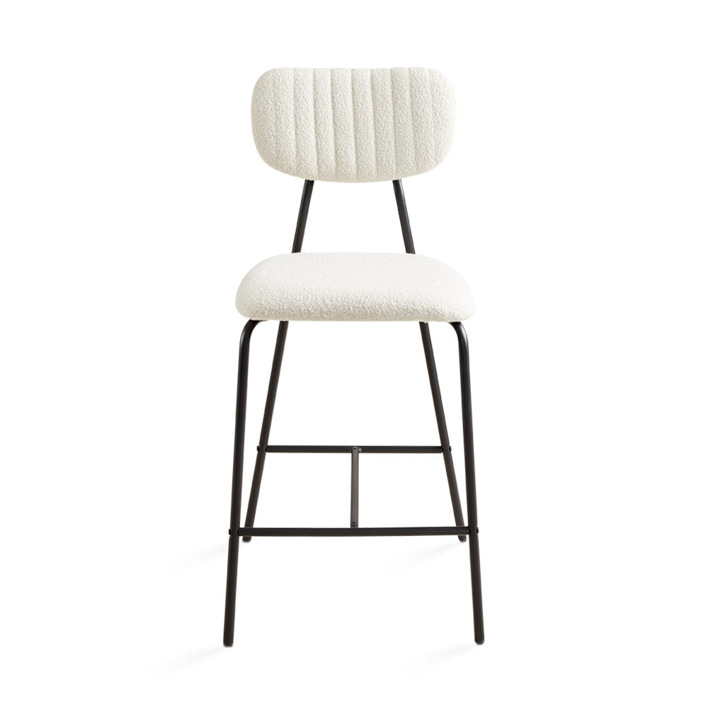 Azure Counter Chair in White