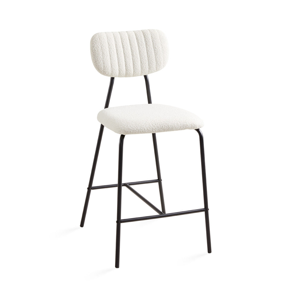 Azure Counter Chair in White