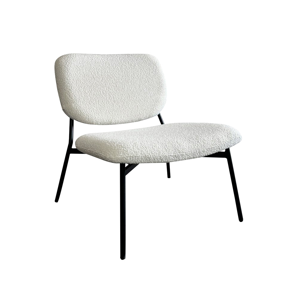 Tate Chair White Boucle