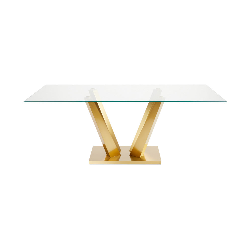 Judaism Dining Table in Gold